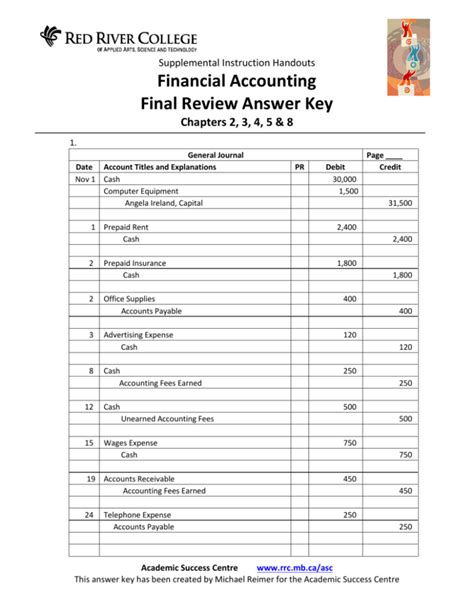 lightning fitness equipment answers financial accounting Reader