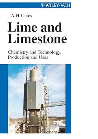 lime and limestone chemistry and technology production and use PDF