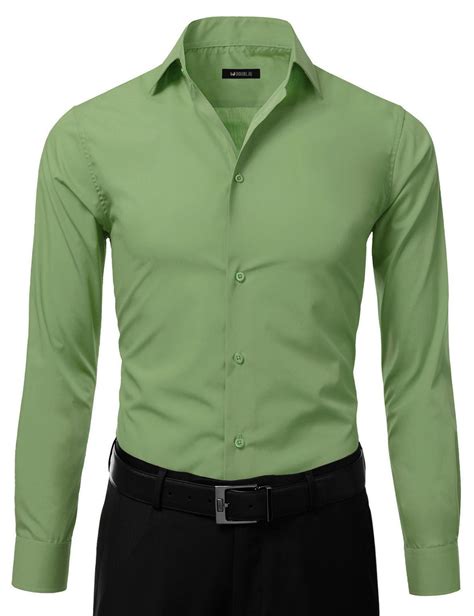 lime green dress shirt