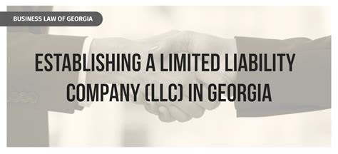 limited liability corporation georgia