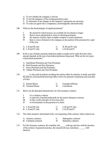 limra exam questions Doc