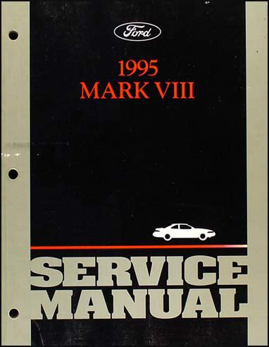 lincoln mark viii repair manual PDF