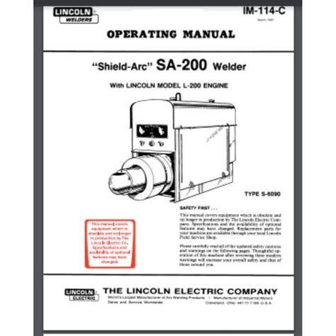 lincoln sa 200 repair manual Reader