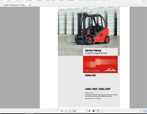 linde forklift h20t service manual Doc