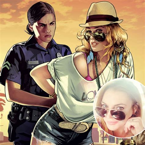 lindsay lohan grand theft auto