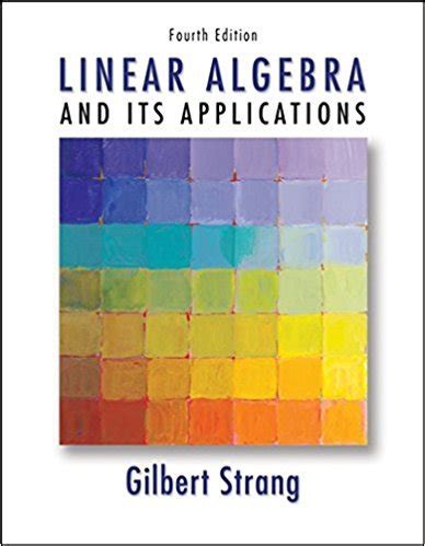 linear algebra and its applications 4th edition PDF