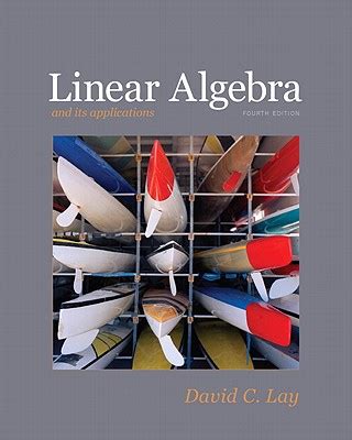 linear algebra and its applications 4th edition david c lay pdf PDF