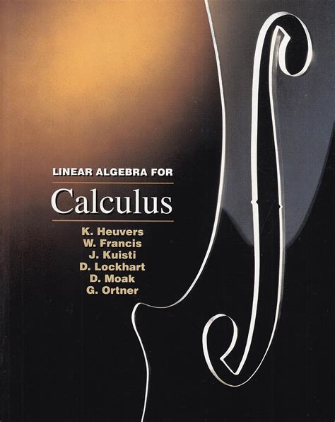 linear algebra for calculus Doc