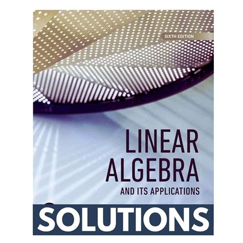 linear algebra theory applications solutions manual Reader