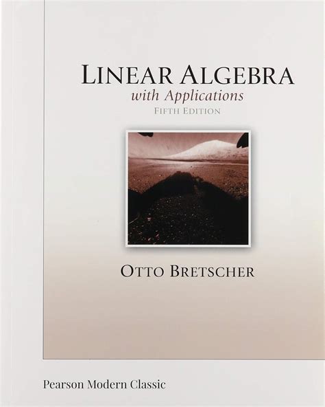 linear algebra with applications bretscher torrent Epub