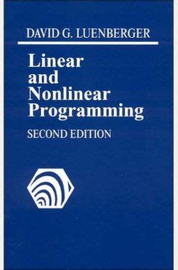 linear and nonlinear programming luenberger solution manual Reader