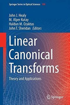 linear canonical transforms applications springer Reader