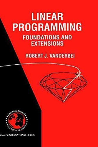 linear programming foundations and extensions solutions manualTitle Doc