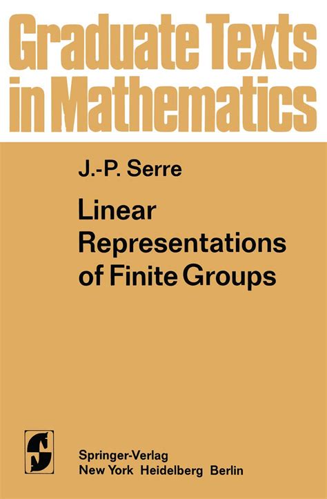 linear representations of finite groups Epub