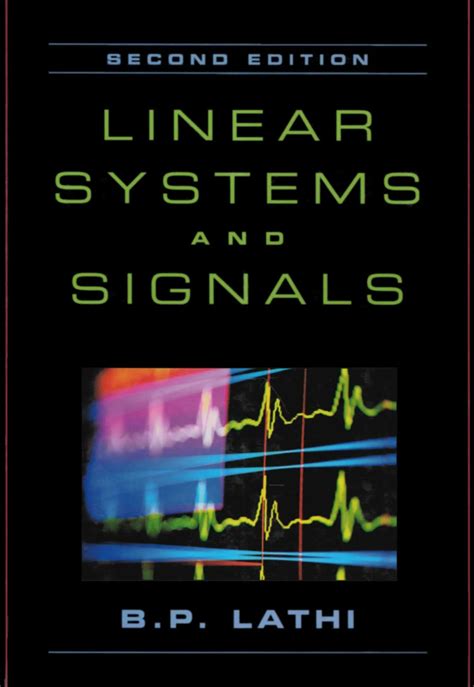 linear systems and signals bp lathi solution manual 2nd edition PDF