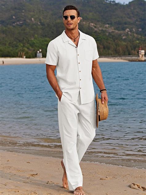 linen beach shirt