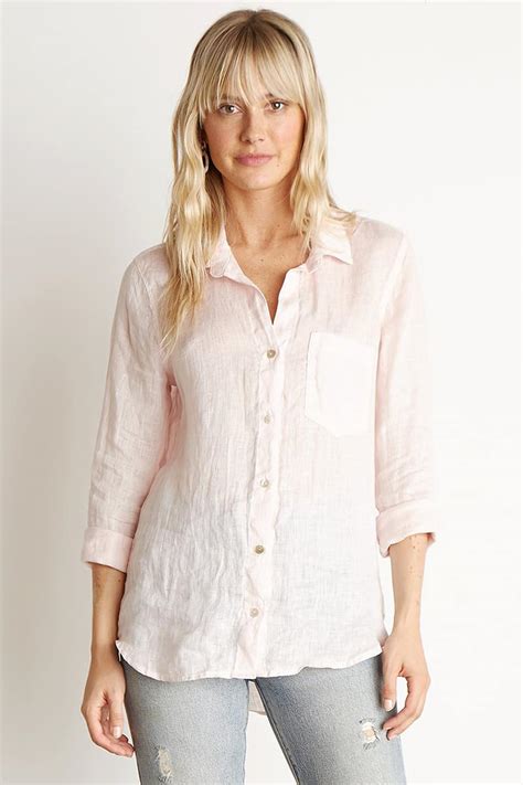 linen button down