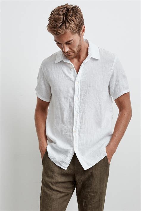 linen button up shirt