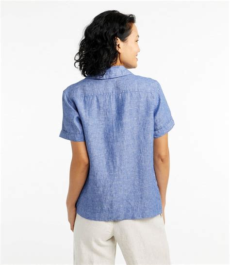 linen camp shirt women