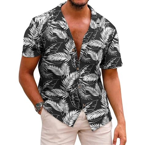 linen hawaiian shirts for men