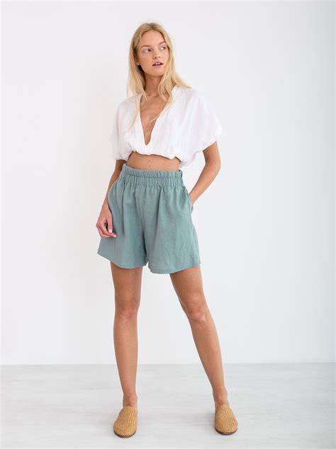 linen shorts