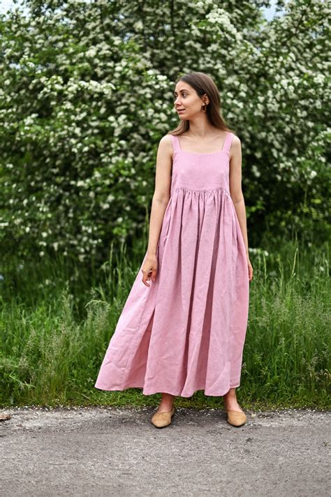 linen summer dress