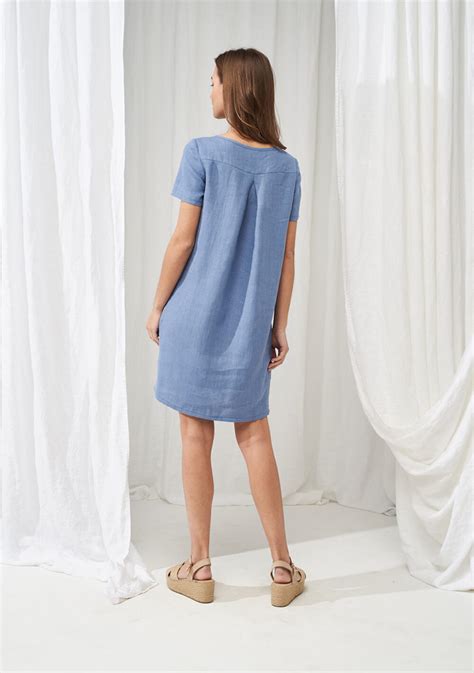 linen t shirt dress