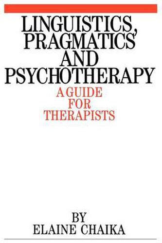 linguistics pragmatics and psychotherapists PDF
