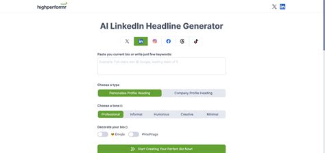 linkedin ai headline generator