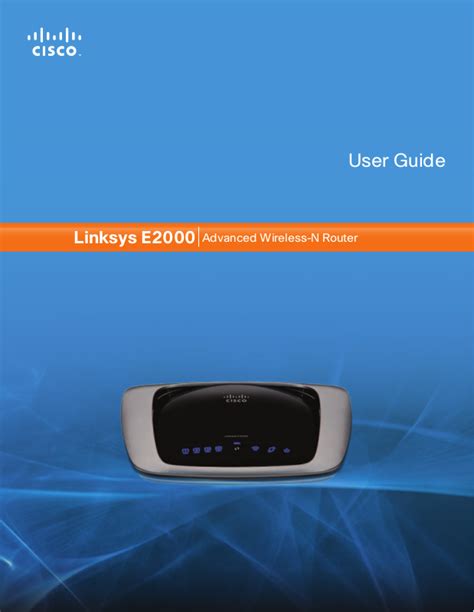 linksys e2000 user manual Reader
