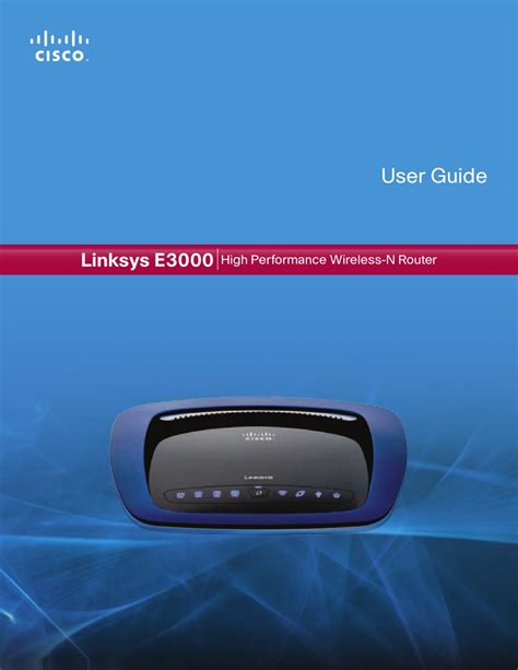 linksys e3000 manual espaol Doc