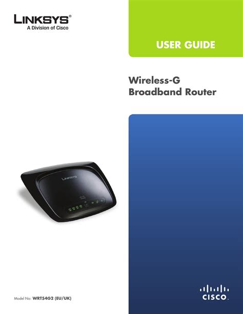 linksys router wrt54g2 manual Doc