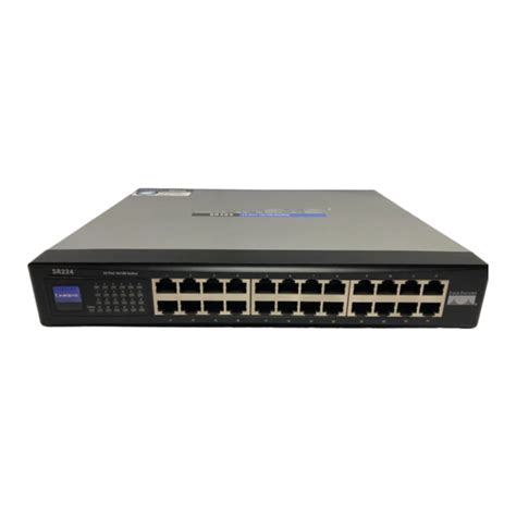 linksys sr216 user guide Reader