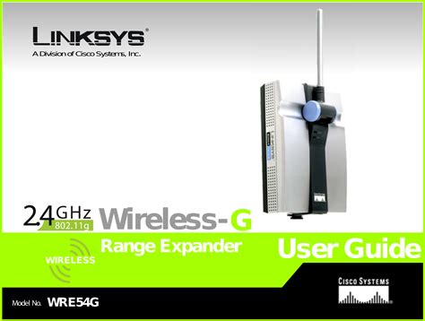 linksys wre54g user guide Epub