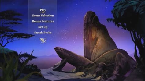 Lion King Dvd Menu Walkthrough