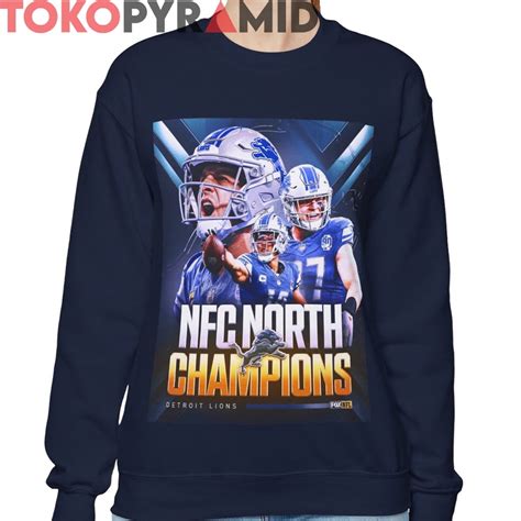 lions nfc north champions shirt