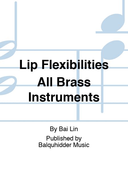 lip flexibilities for all brass instruments Reader