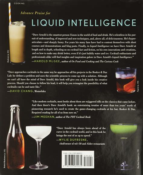 liquid intelligence the art and science of the perfect cocktail Reader