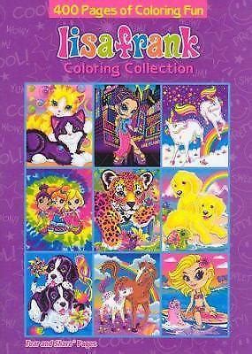 lisa frank coloring collection tear and share pages PDF