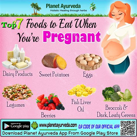 list of foods to eat while pregnant