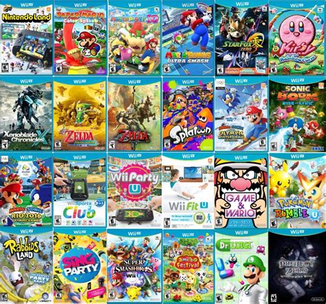 list of wii u games