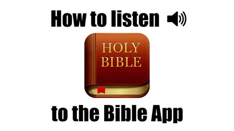 listen and read the bible online free Epub