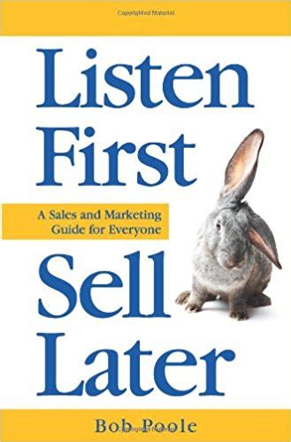listen first sell later Reader