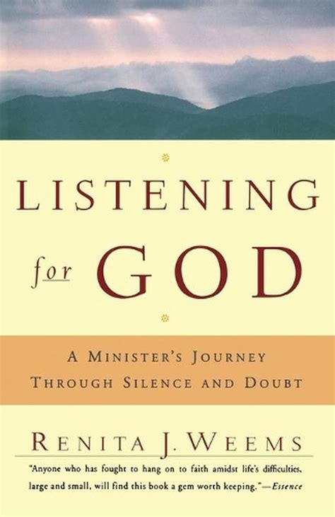 listening for god a ministers journey through silence and doubt Reader