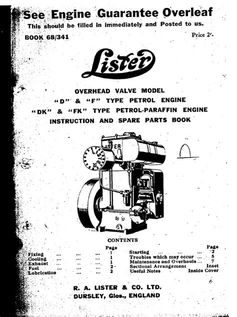 lister d manual pdf Reader