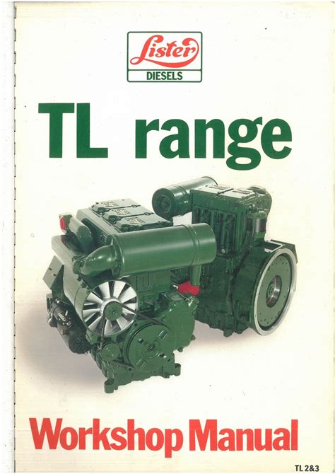 lister engine workshop manual PDF