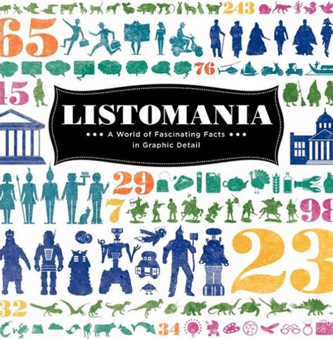 listomania a world of fascinating facts in graphic detail Kindle Editon