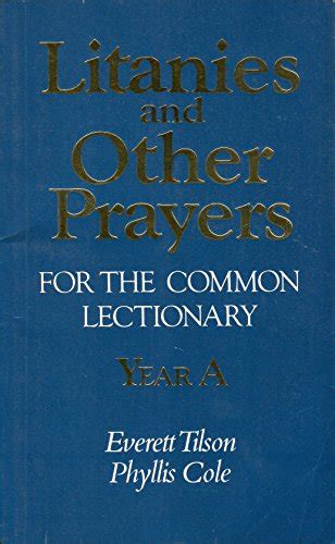 litanies and other prayers for the common lectionary year a Doc