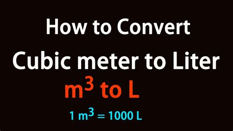 liter and meter