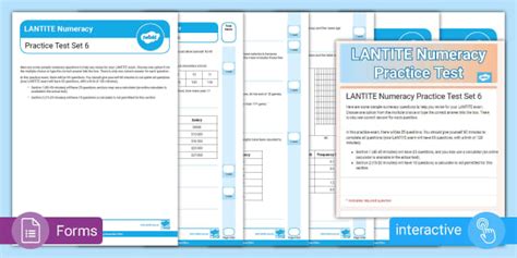 literacy and numeracy sample test Ebook Doc